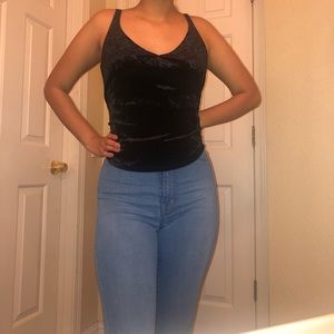 Velvet tank top ♻️3 FOR $15♻️